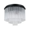 Plafon Italux Naute PLF-40931-7A-BK Czarny Nowoczesny 7xG9 Styl Loft/Modern
